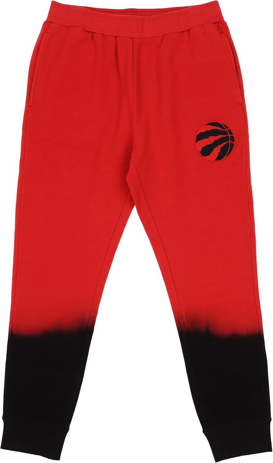 FISLL NBA Teams Men's Black Dip Dye Jogger Sweatpants