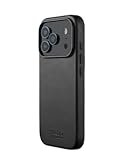 Leather Case for iPhone 17 Pro – MagSafe Compatible - Black