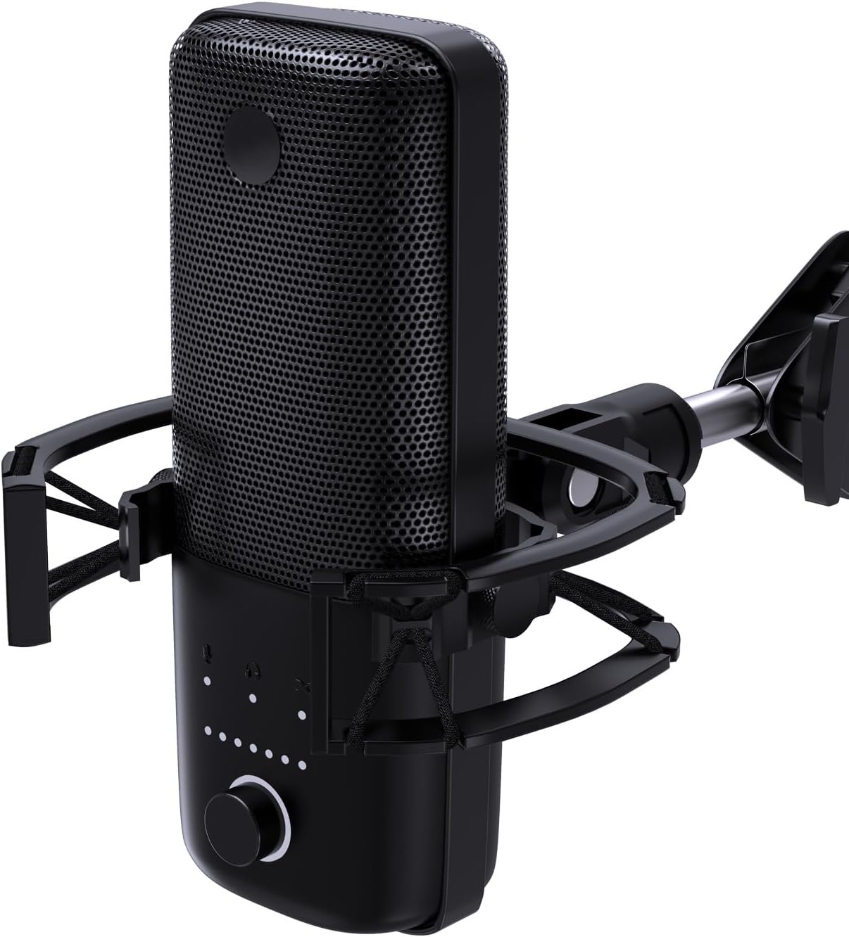 Wave Shock Mount [Custom Built for Elgato Wave:3/1] Wave Mic Boom Arm Stand [MAX 3.3lbs ] Heavy Duty Microphone Holder