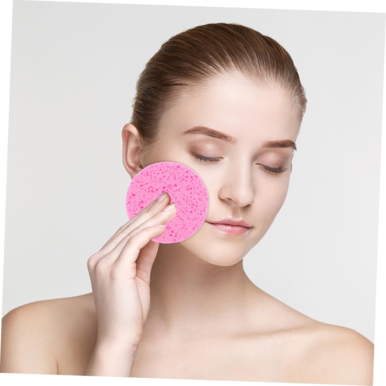 Beavorty 4 Set Di Comode Spugne Per Il Viso Struccanti Lavabili Riutilizzabili Per La Pulizia Del Viso Esfolianti Scrubber Per Il Viso Materiale Facile Da Lavare 20 Pezzi * 4