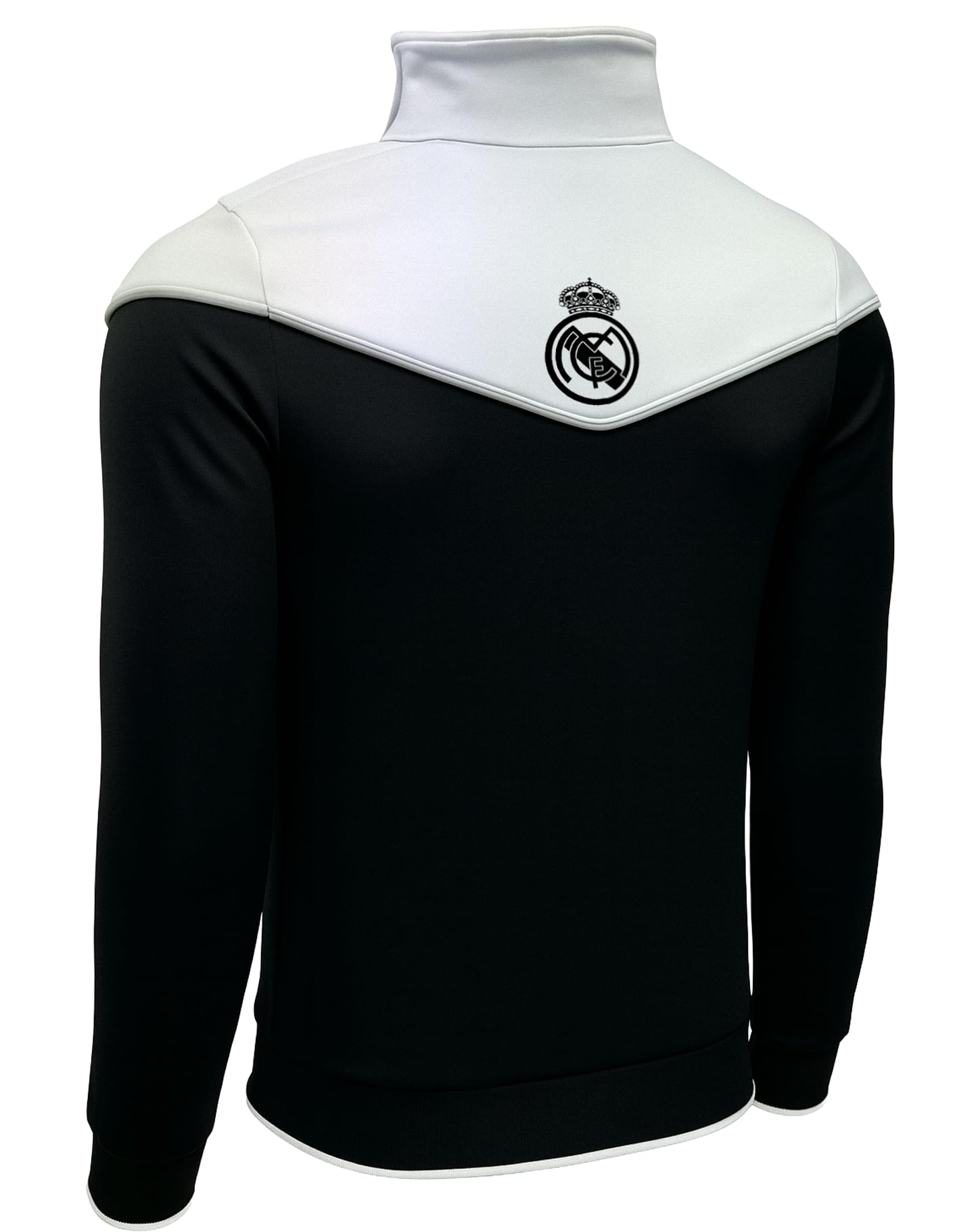 Icon Sports Real Madrid Legacy Trainingsjacke - Erwachsenengrößen Offizielle R. Madrid Trainingsjacke mit Reißverschluss