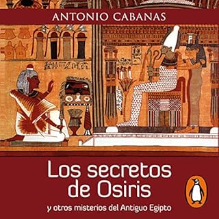 Diseño de la portada del título Los secretos de Osiris