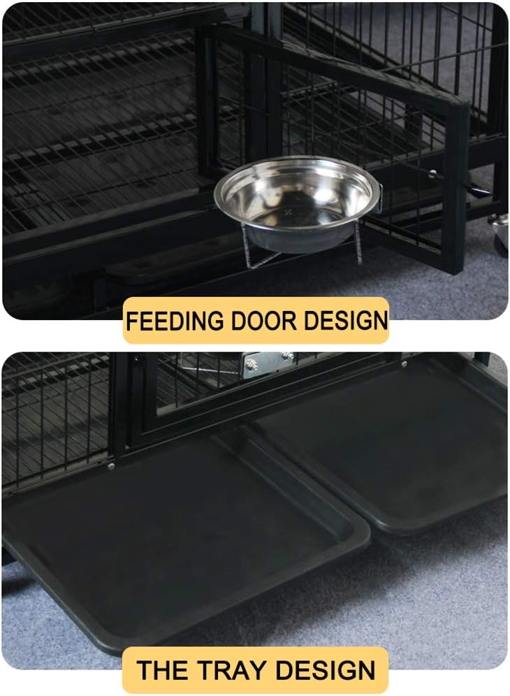 在庫限りの大特価 ギフトにも最適 話題商品 売上急増中 室内/屋外中型犬ケージ金属製の犬用ケージクレートトレイとキャスター付きで 送料無料 犬ケージ犬用サークル犬小屋頑丈の犬用ケージ犬小屋 トップ 送料無料実施中 話題商品 売上急増中 室内/屋外中型犬ケージ金属製の犬用ケージ