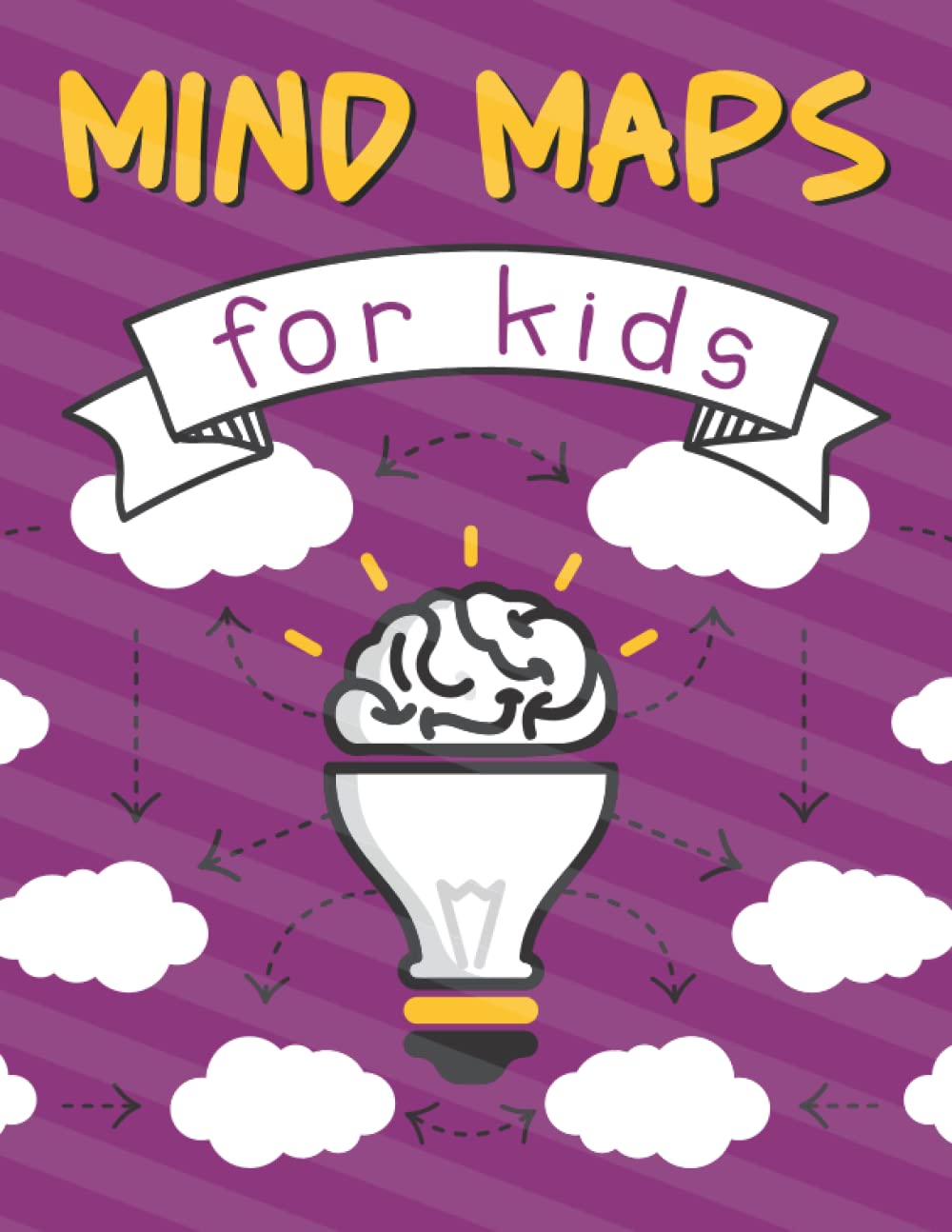 Mind Maps for Kids: 5 Blank Templates for Kids To Brainstorming and Visual Thinking
