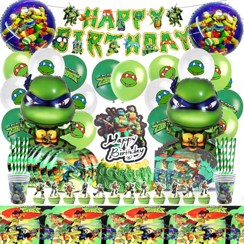 Kit Anniversaire Tortue pour organiser une fête sans stress à la maison
