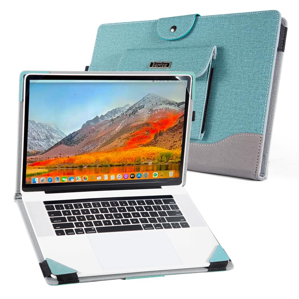 Custodia protettiva per Lenovo V15 G2 IJL, G3, G4 15,6" FHD Notebook PC Stand Hard Carry Case Sleeve