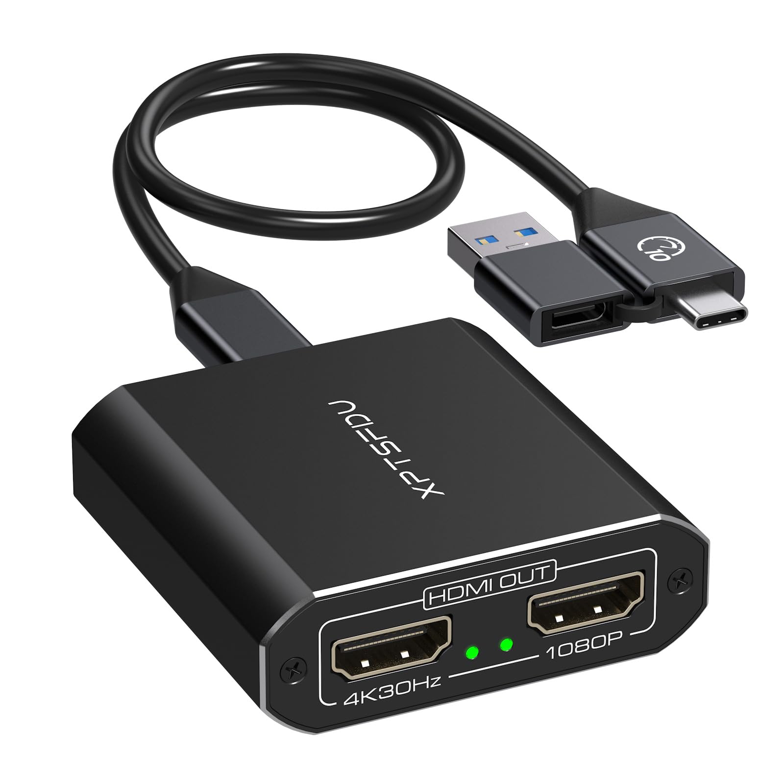 Amazon.com: XPTSFDU USB to Dual HDMI Splitter DisplayLink Adapter