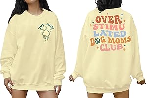 FLOYU Women In My Dog Mom Era Sweatshirt, Dog Mom Gift