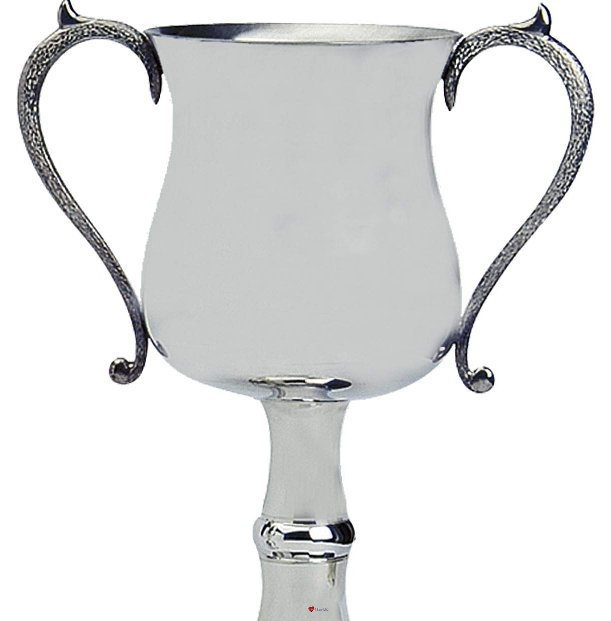 I LUV LTD Pewter Sporting Trophy 14 Pulgadas Pulido Estilo Georgiano Fútbol, ​​Rugby, Remo