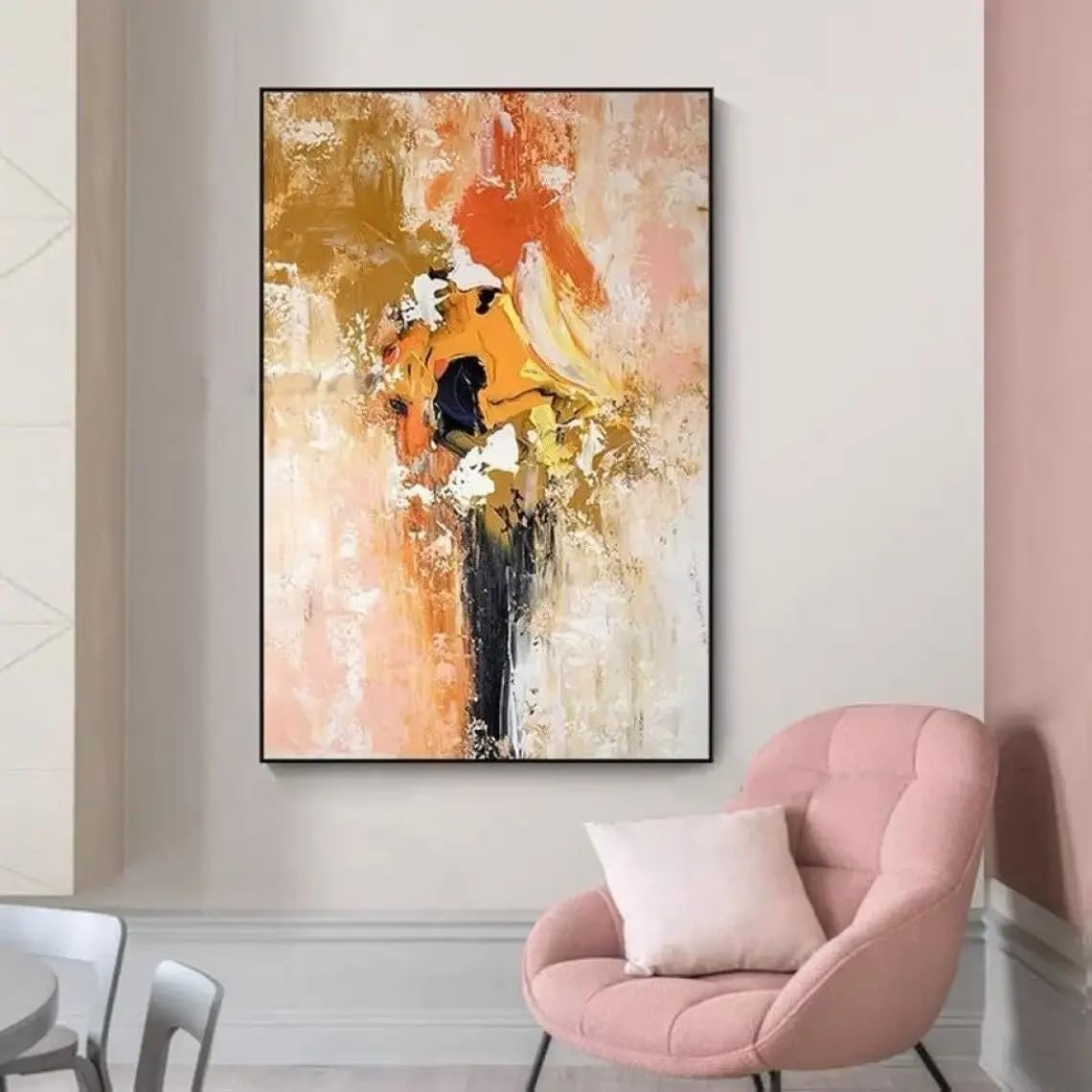 LMYSXAOZ Oil Painting On Canvas Prints Abstract Wall Art Paintings For Living Room Bedroom Home Office Interior Decoration(70x110cm/Frameless)