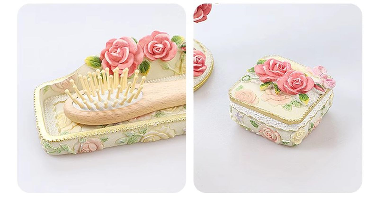 Set di toeletta per Bambini Montessori Giocattoli, toeletta da toeletta Principessa e Giocattoli da Gioco per la casa