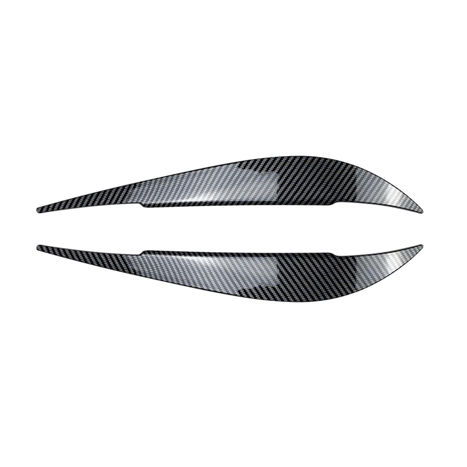 Naklejka Na Przednią Lampę Samochodową, Osłona Reflektora, Brwi, Wykończenie, Compatible With Serii 4 F32 F33 F36 2014-2020(Carbon Fiber Look)