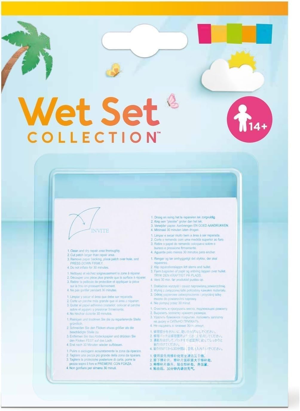 Repair Patch for Inflatable Products, Puncture Repair of PVC, Vinyl Product Plastic Repair Patch Suitable to Swimming Pool, Ring, Float, Mattress Toy.-picture-24