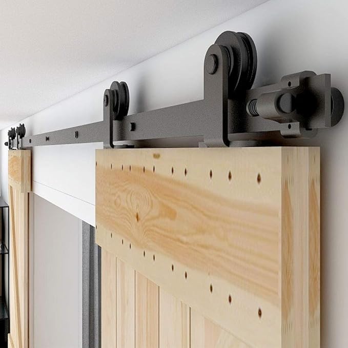 11FT/335cm Sliding Barn Wood Door Closet Hardware Track Kit Track