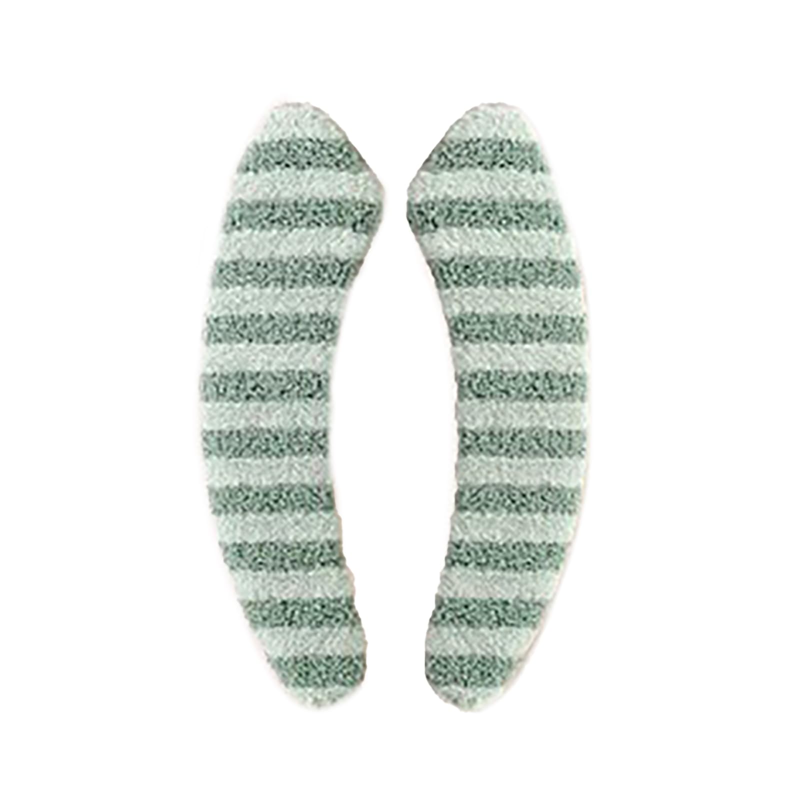 WEILWH 2pcs Widely Fit Toilet Seats Covers with Plushes Texture Cushion for Cozy Bathroom Covers Adhesive Mat