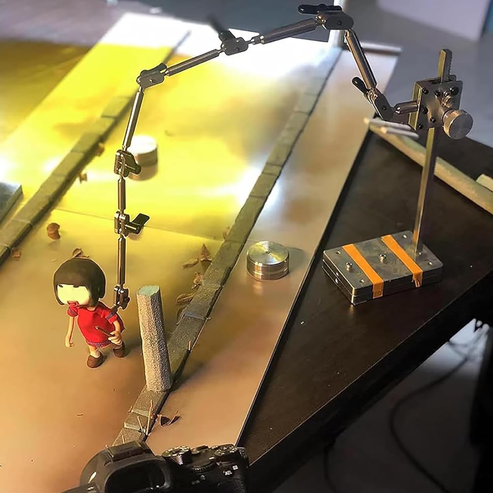 Zestaw do animacji poklatkowej DIY-Stopmotion Rig Armatur Rig System z 5 złączami do projektowania postaci animacji i kreatywnej zabawy Idealny do animacji poklatkowej