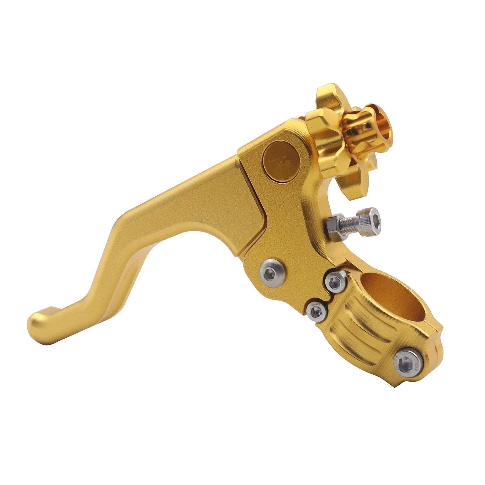 ETEKGVYVA Clutch Brake Lever Set for CBR1000RR for FIREBLADE for SP 2008-2016 Motorcycle Motorcycle Clutch and Handbrake Clutch Lever(Gold)