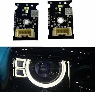 Generic New White LED Board Set For 2020 2021 2022 Land Rover Defender Daytime Running Light DRL, Front Headlight LED Daytime Running Light DRL Chip CML-G5M3 5120-1 UBL3036 (2Pcs)