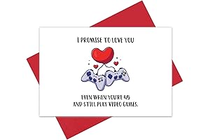 Alzombi Funny Gamer Valentine's Day Card, Perfect for Husband