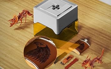 Twotrees TS1 Mini 3000mW Laser Engraver, Fully Enclosed Safe Design