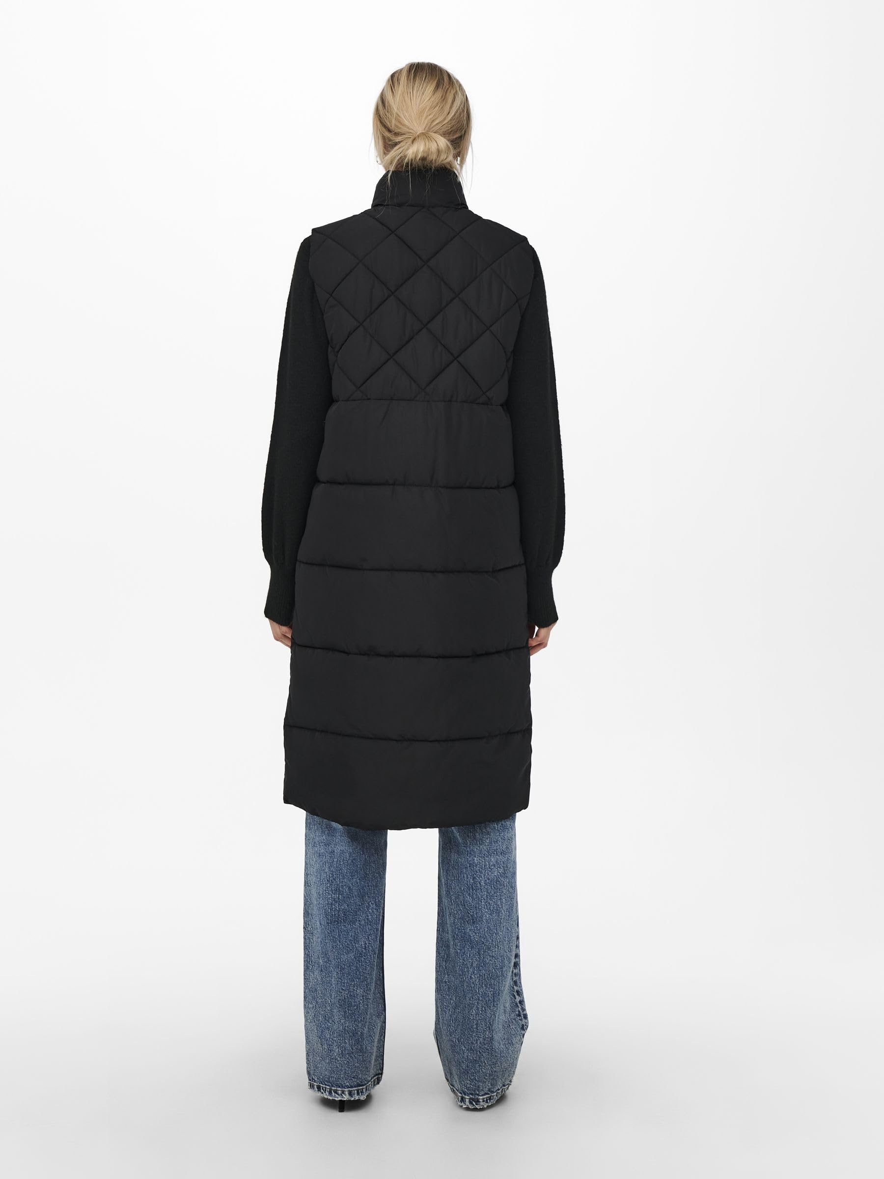 ONLY Onlstacy Quilted Waistcoat Otw Noos Gilet matelassé Femme
