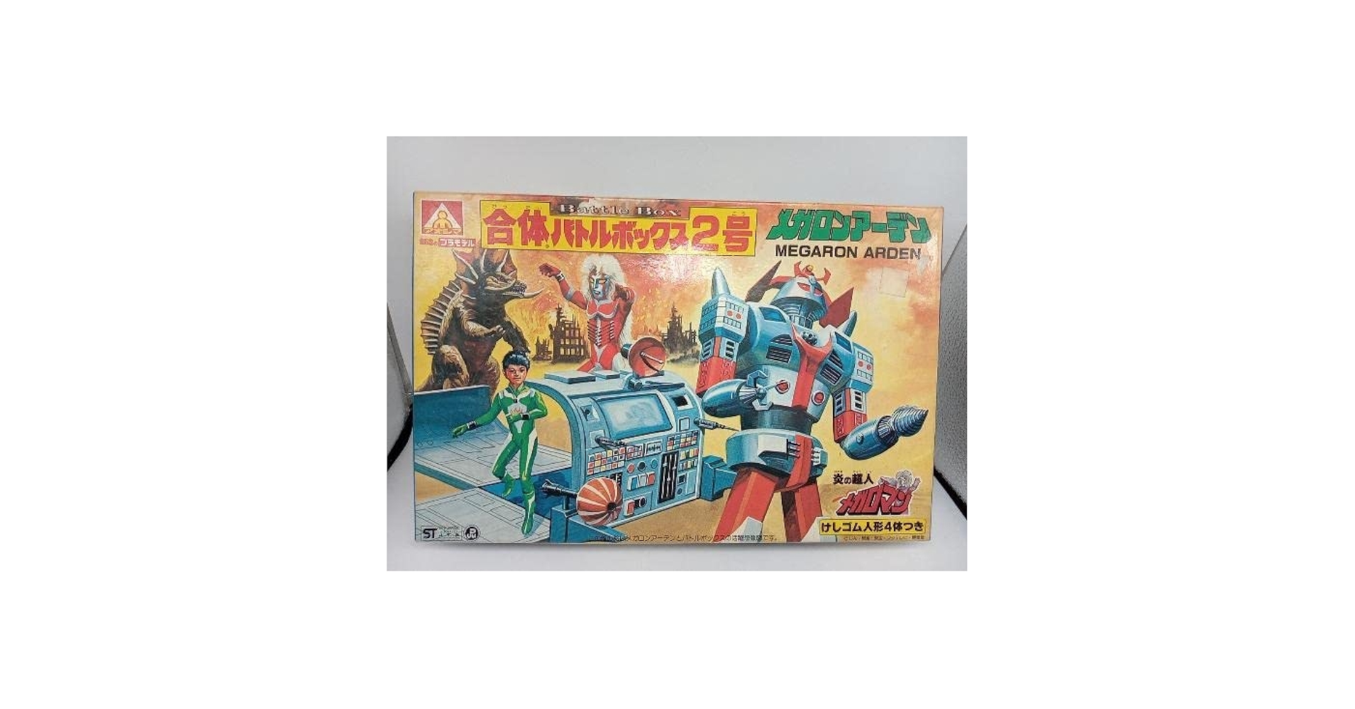 新品未開封　アオシマ メガロマン 合体バトルボックス3号 ま on X: 