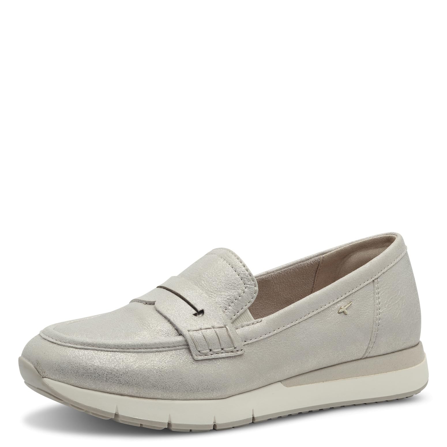 Tamaris Comfort Women’s Slippers Elegant Comfortable, Beige Glam, 7,5 UK