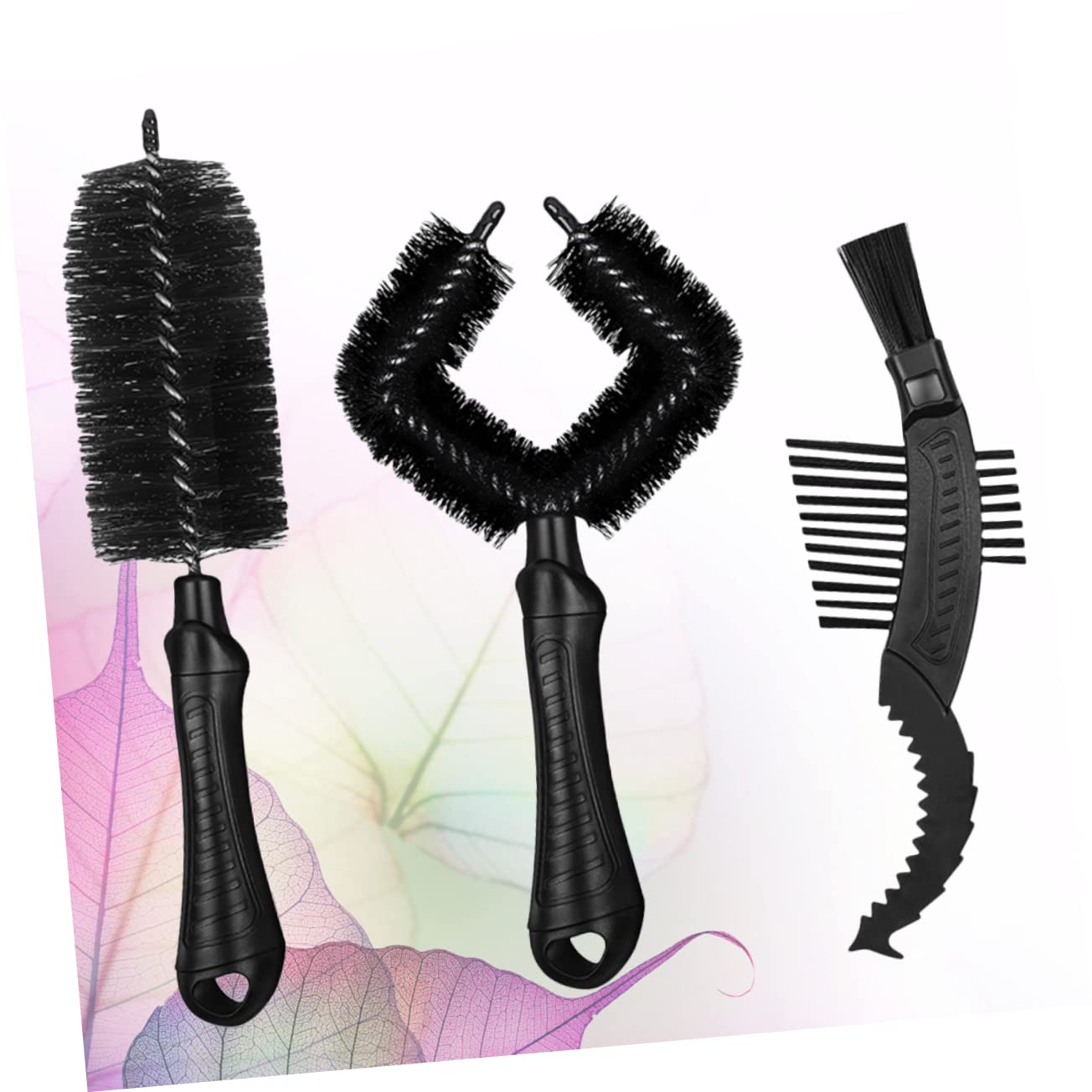 Gogogmee Bike Tire Chain Cleaning Brush Set Cleaner Brush for Bike Chain Brush Chain Brush Cleaner Kit