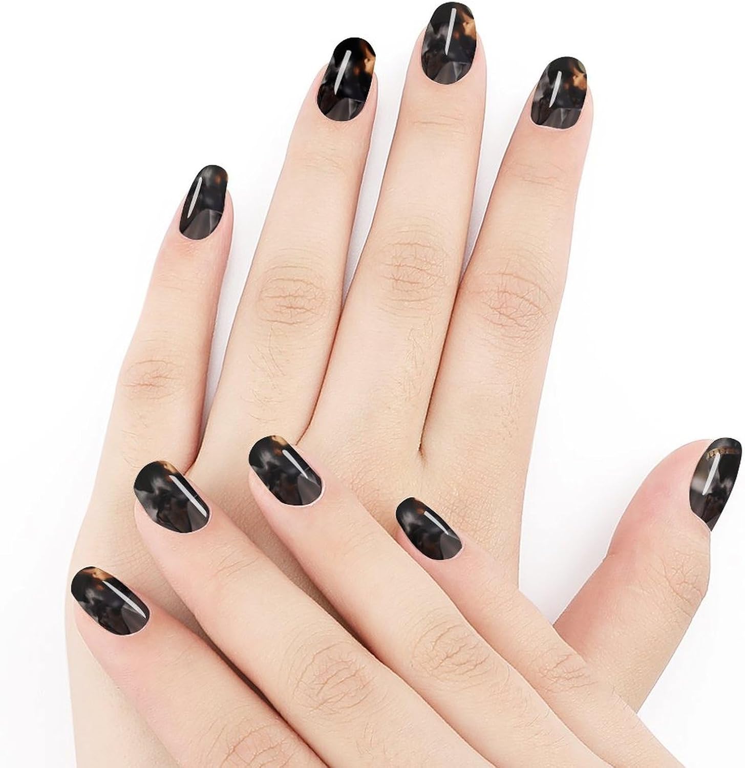 Nail Strips Bundle Full Wrap Long Lasting Nail Polish Strips Easy Application and Removal Salon Quality Self Adhesive Art Stickers for Women Gifts