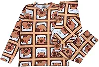 Conjunto Blusa E Calça Térmica Bebê Infantil Estampado