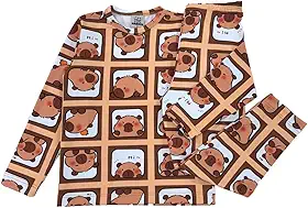 Conjunto Blusa E Calça Térmica Bebê Infantil Estampado