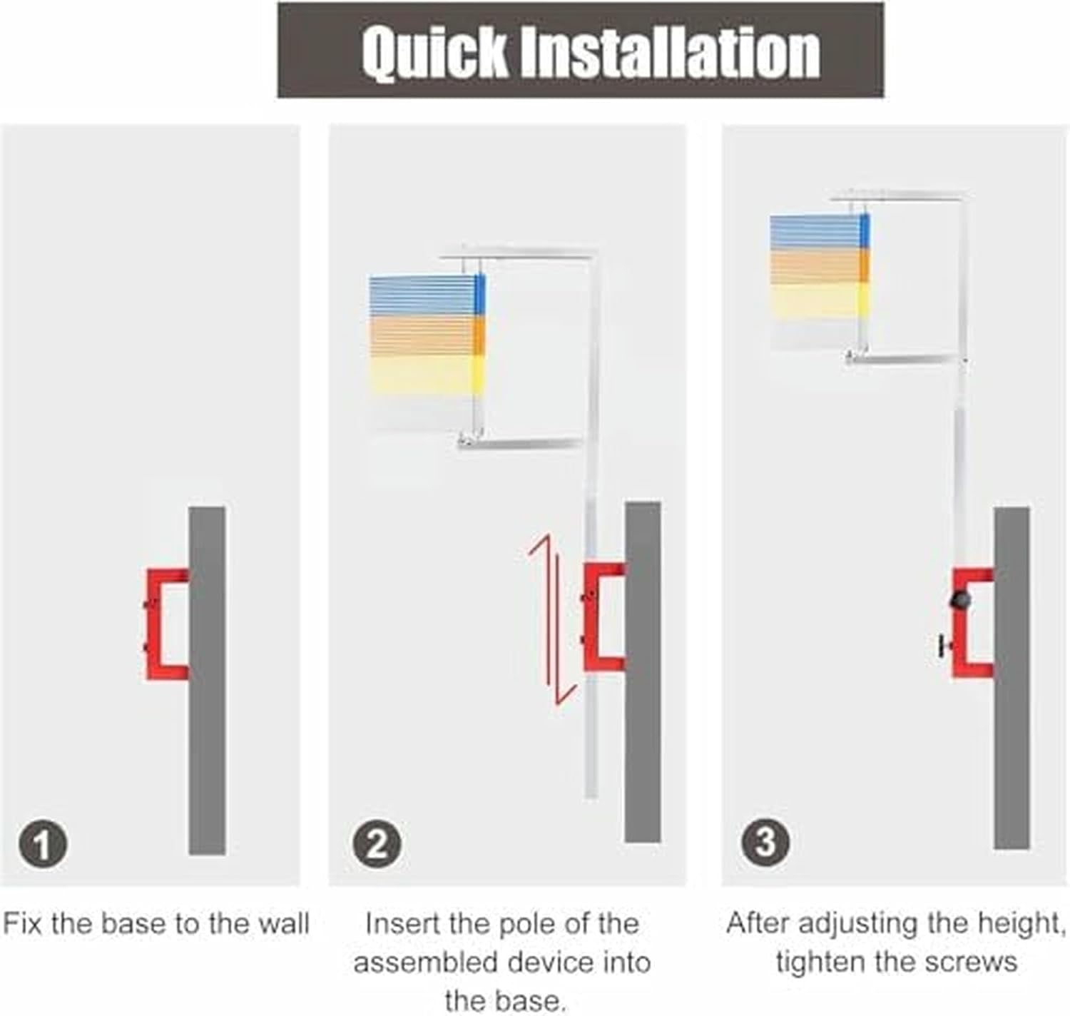 Free-Standing Jump Measurement Tester，Vertical Jump Gauge, Wall Mounted Vertical Jump Tester, Trainer for Vertical Jumps with Adjustable Height, Jumping Machine for Basketball~/