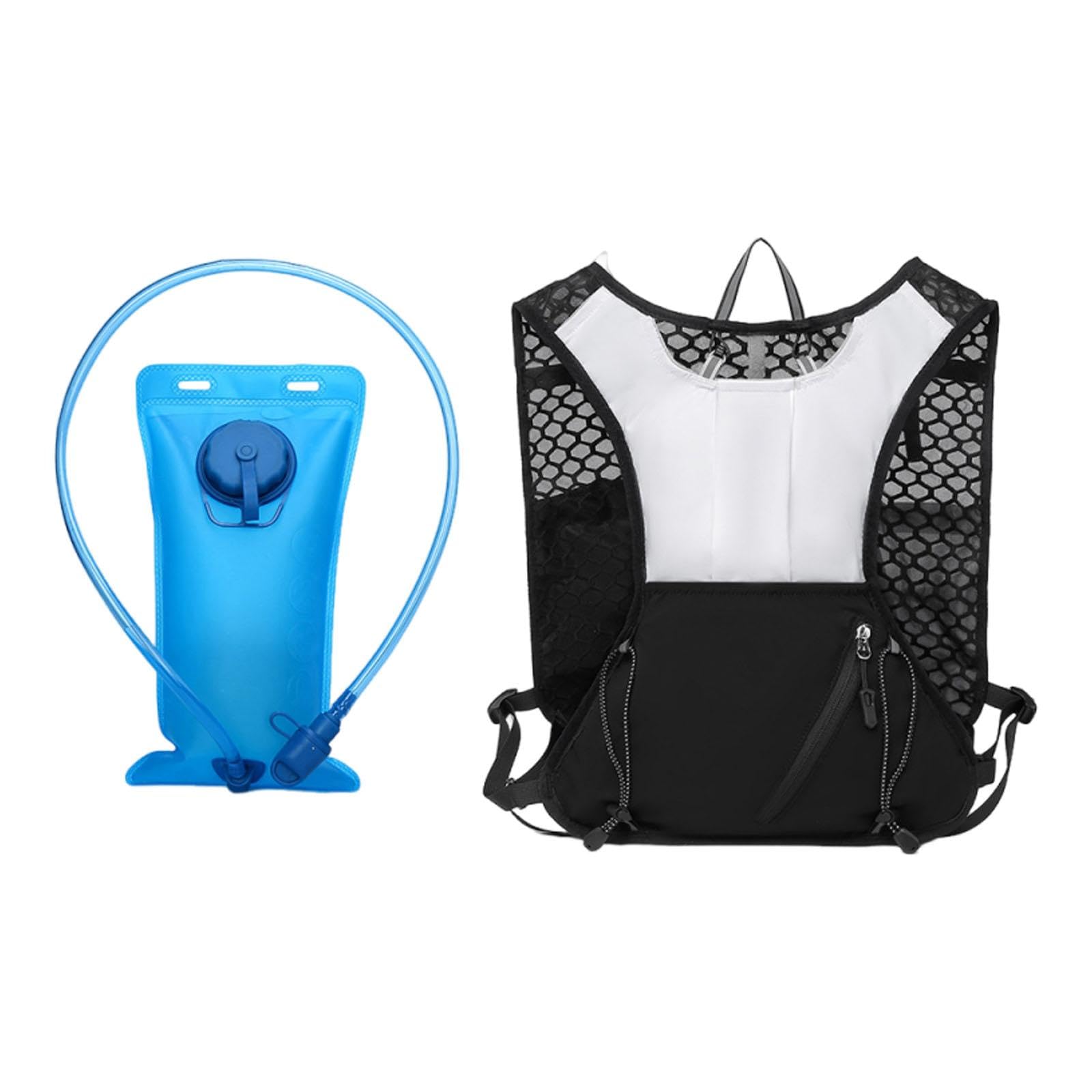 F Fityle Sac à Dos d'hydratation, Sac de Poitrine avec Boucle réglable, Confortable, en Polyester, idéal pour Le Cyclisme, l'alpinisme, Le Trail, Le
