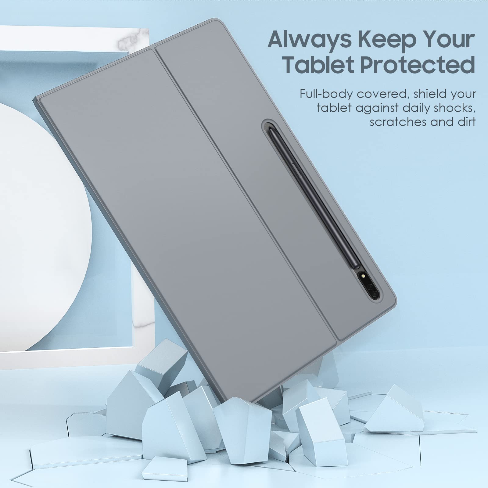 TiMOVO Case for Galaxy Tab S8 Ultra 2022 14.6 Inch (SM-X900/X906