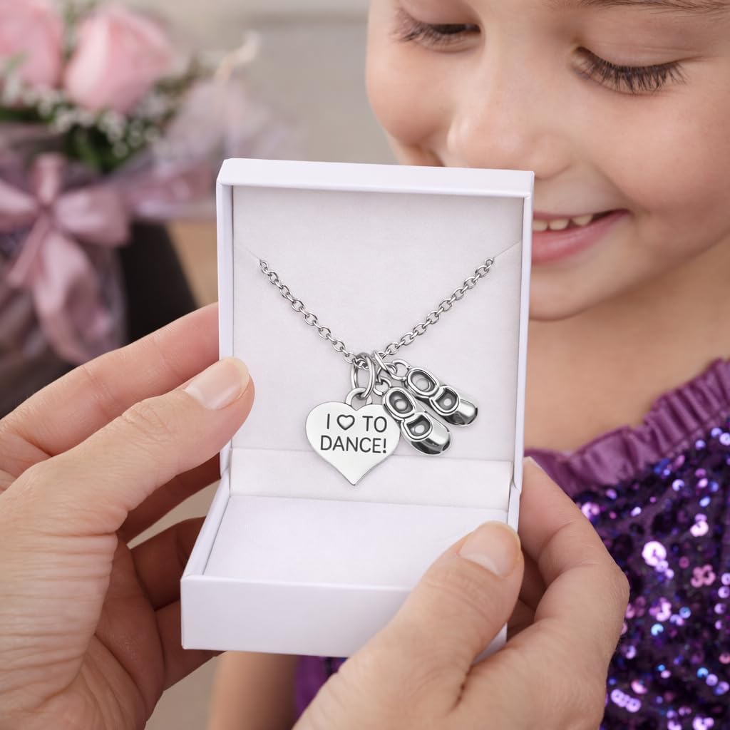 Sportybella Tap Dance Necklace- Tap Dance Jewelry, Love Dance Necklace- Gift For Dancers, Dance Recitals, Dance Teams & Dance Teachers - Image 8