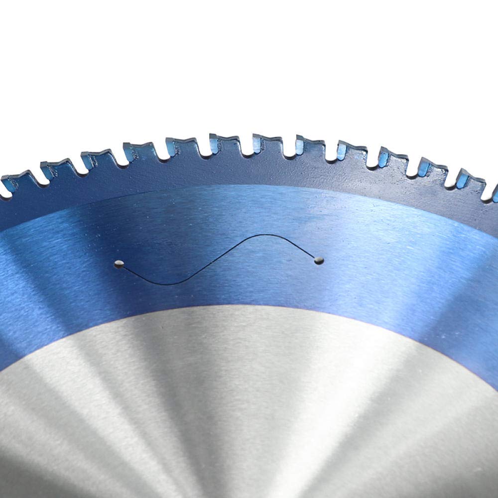 Brzeszczoty do pił, brzeszczot do cięcia metalu 180-355 mm Brzeszczot do piły tarczowej Nano Blue Coated Carbide Brzeszczot do cięcia aluminium i żelaza, stal - 305x2,4x25,4x80T(305x2.4x25.4x60T)