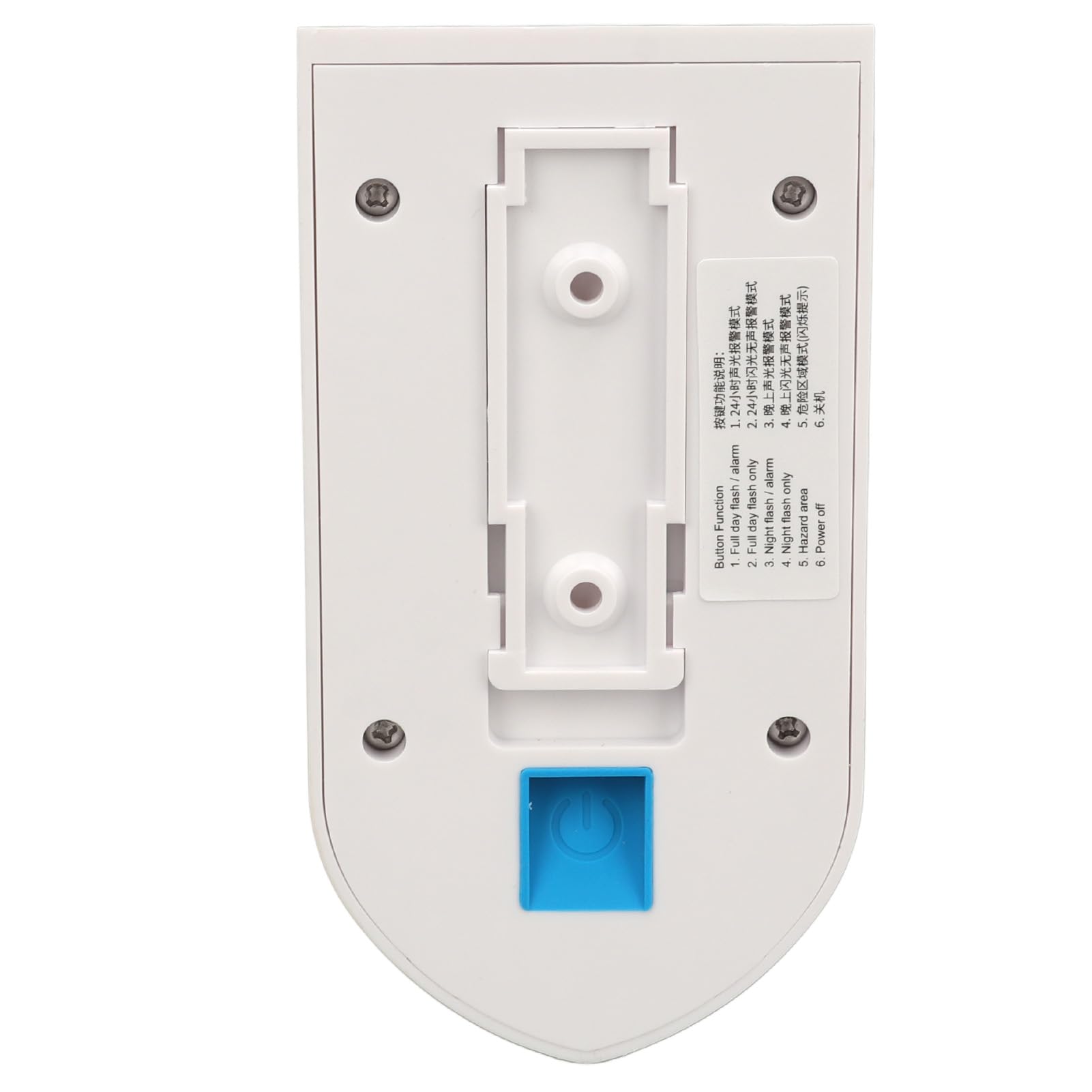 Sensore di Movimento Antifurto con Luce Stroboscopica Solare Impermeabile 120 DB per Villa e Garage Design Durevole
