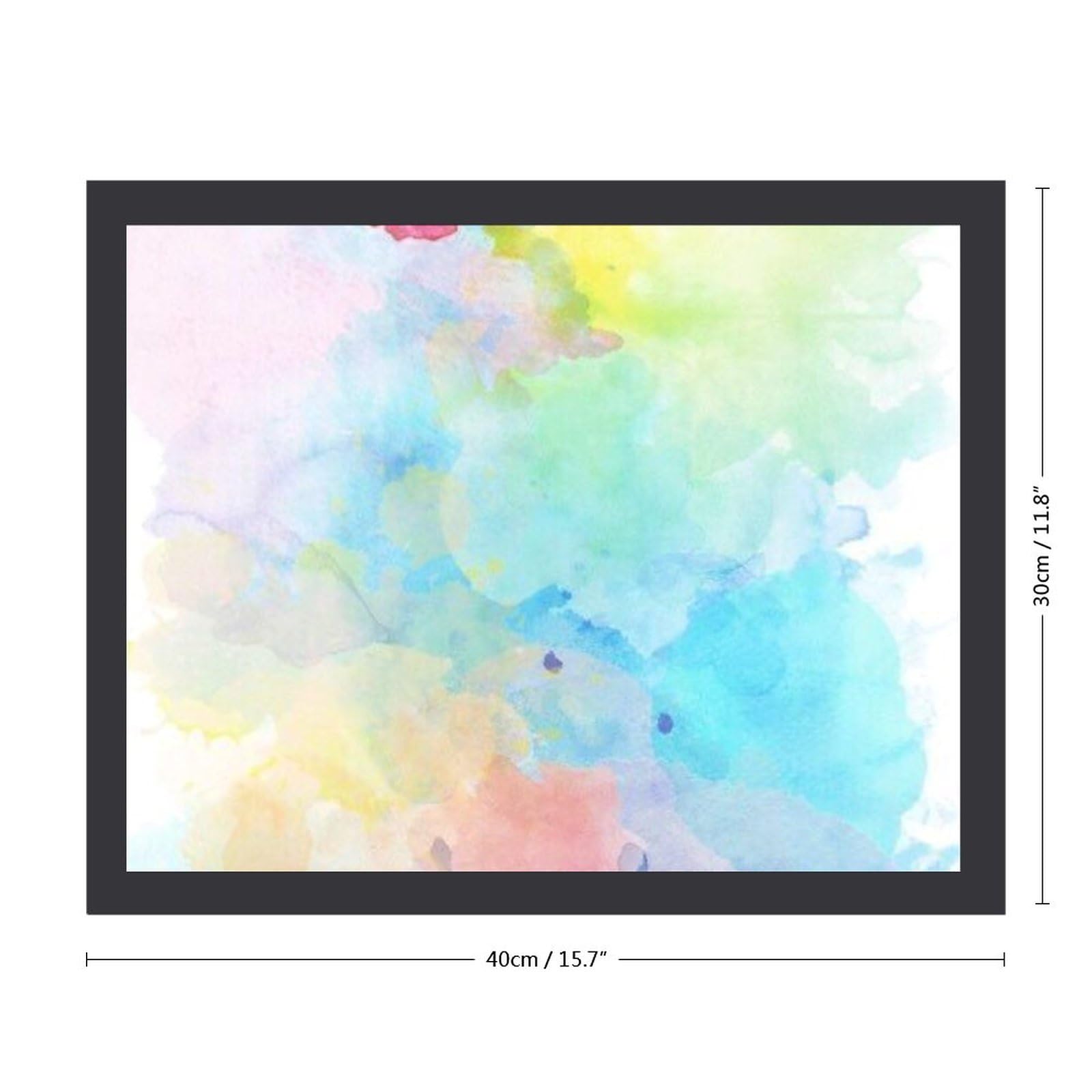Amazon.co.jp: 色を混ぜる 水彩画 絵画 絵 水彩スプラッシュ カラフル