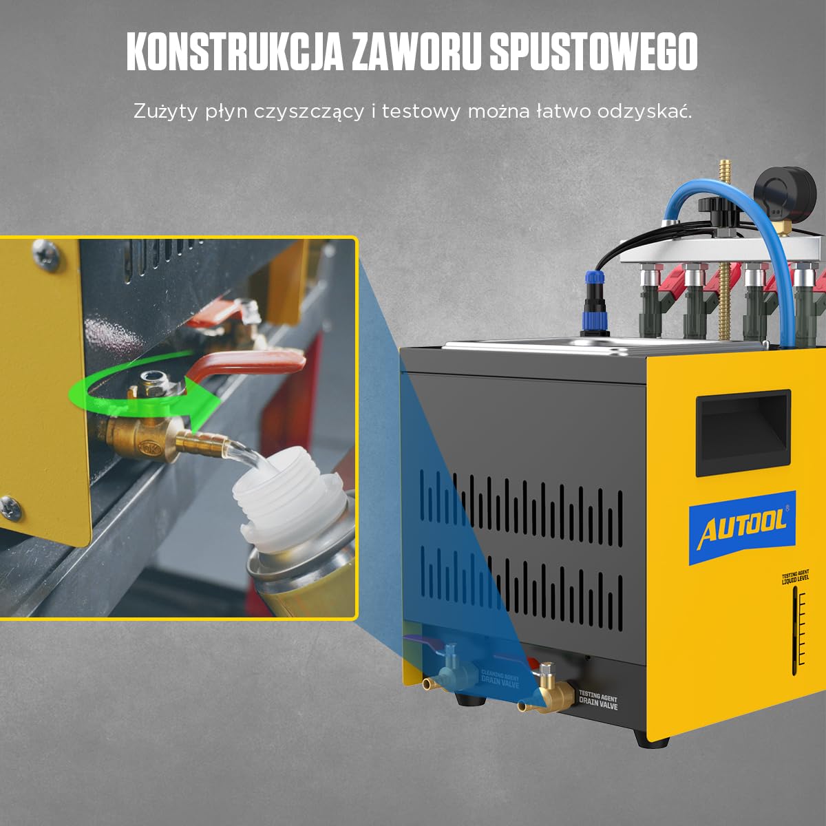 PARAOUTIL Ultraschall Einspritzdüsen Reiniger 110V/220V - V209 Test & Reinigungsgerät