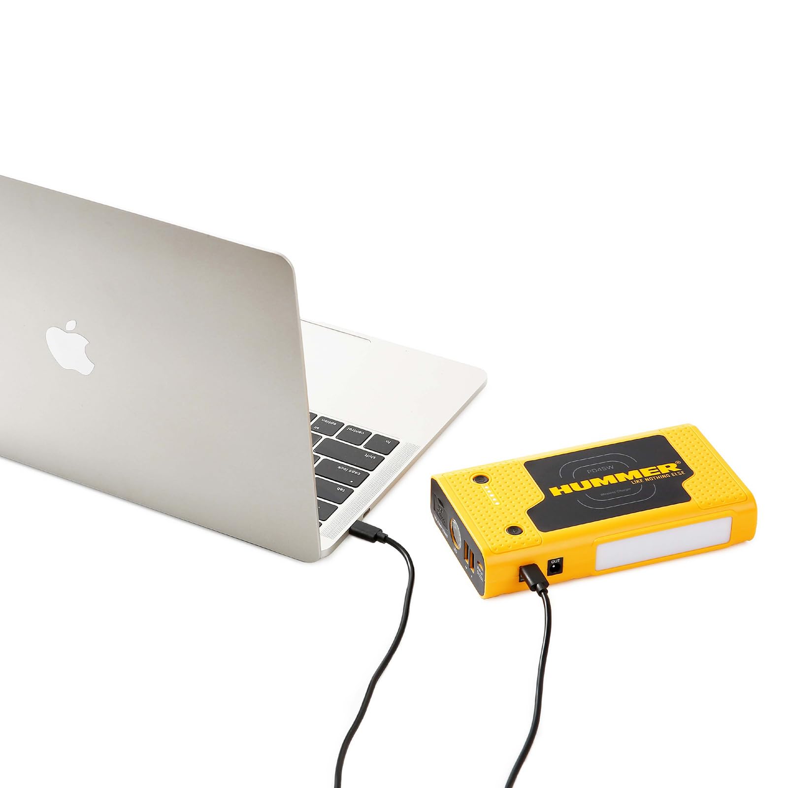 Hummer Avviamento batteria 12V / 2000 Amp, / 10000 Ah Hummer HXPRO con funzione Powerbank 37000 mWh, e ricarica wireless PD 45W
