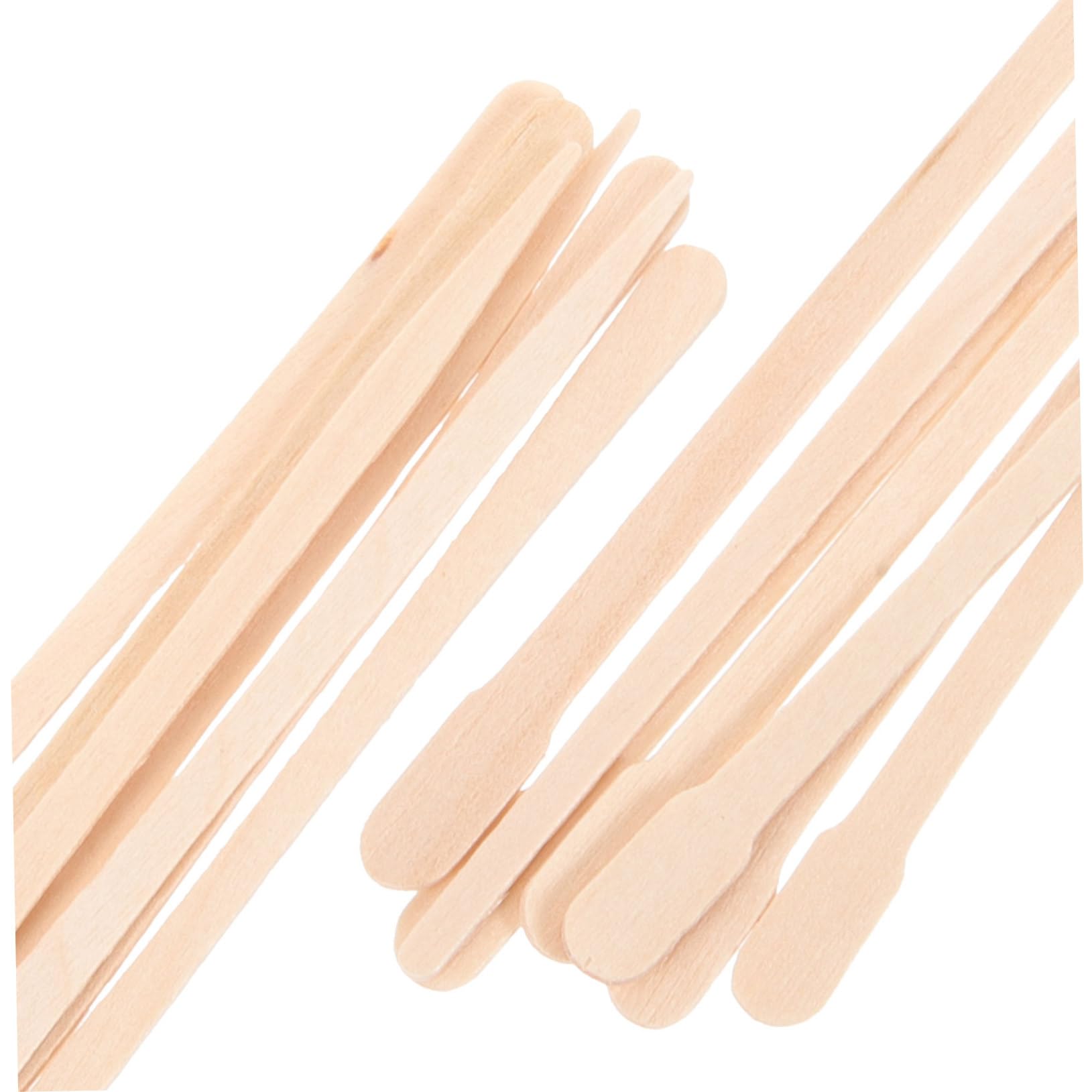 Didiseaon Facial Body Hair Removal Kit 200 Pcs Wax Sticks Wooden Applicator Smooth Home Use