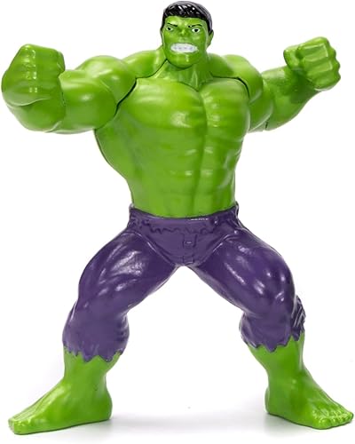 Miniatura 3 de Jada Marvel 1:24 Dodge Ram 1500 - Coche fundido a presión y figura increíble de Hulk de 2.75 pulgadas, juguetes para niños y adultos