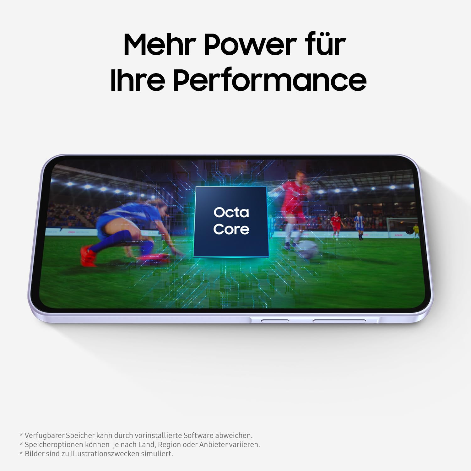Samsung Galaxy A36 5G Enterprise Edition, AI Smartphone ohne Vertrag, Android-Handy mit Knox Suite, 6 GB RAM, 128 GB Speicher, 50-MP-Kamera, Awesome Graphite, 3 Jahre Herstellergarantie