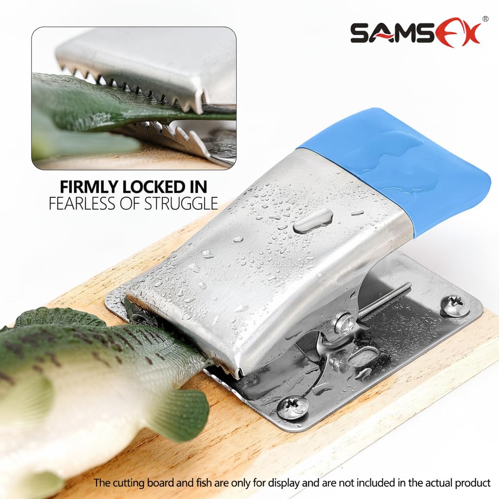 SAMSFX Fish Cleaning Clamp - Secure Filleting! -3