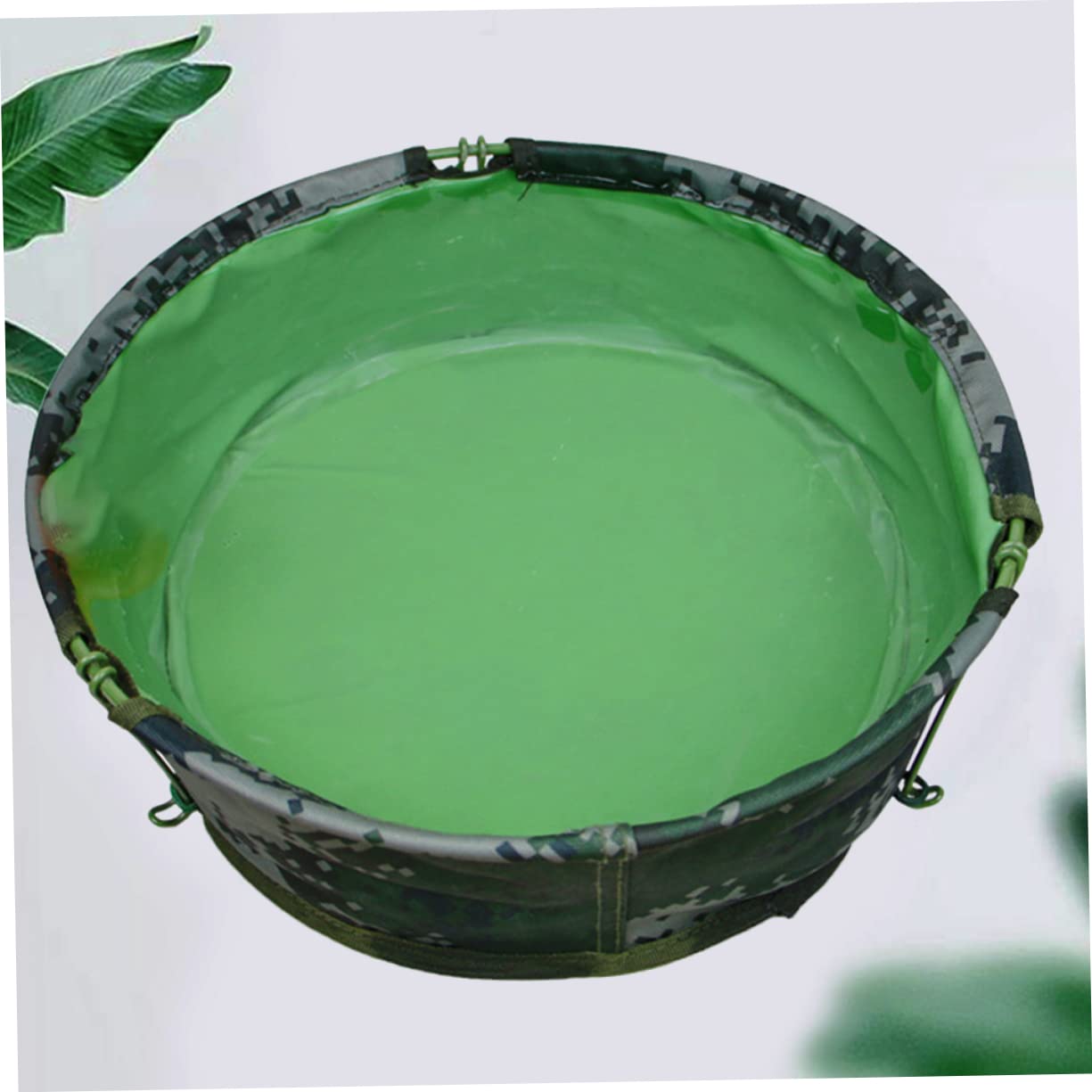 KICHOUSE Folding Water Bucket Outdoor Wash Basin Collapsible Wash Tub Ideal for Road Trips Fishing Picnics Random Color