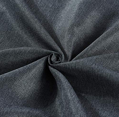 image for Home Beyond & HB design - 60 x 84 Inch Linen Look Waterproof Rectangul