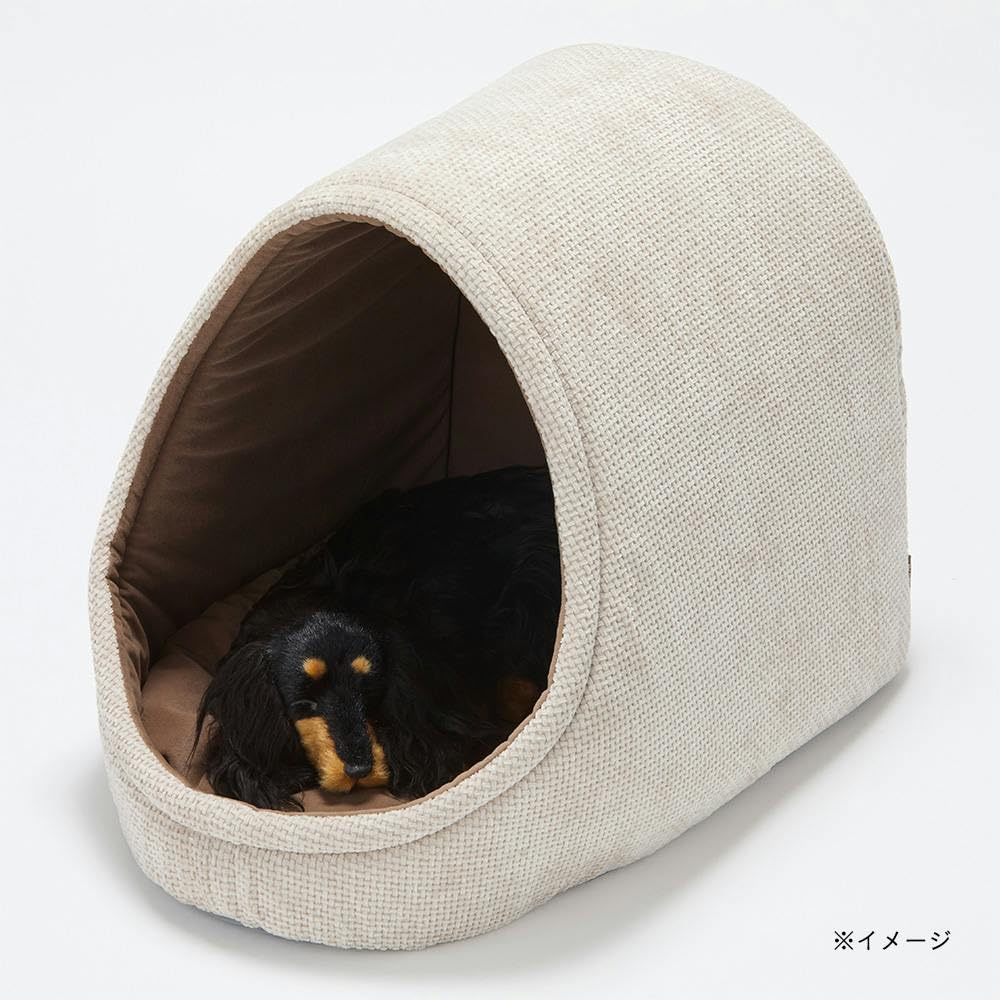 Amazon | カインズ(CAINZ) かまくらベッド シュニール ベージュ L