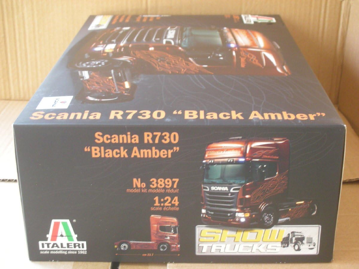 1/24イタレリ　Scania R730 \"Black Amber\" Black Amber