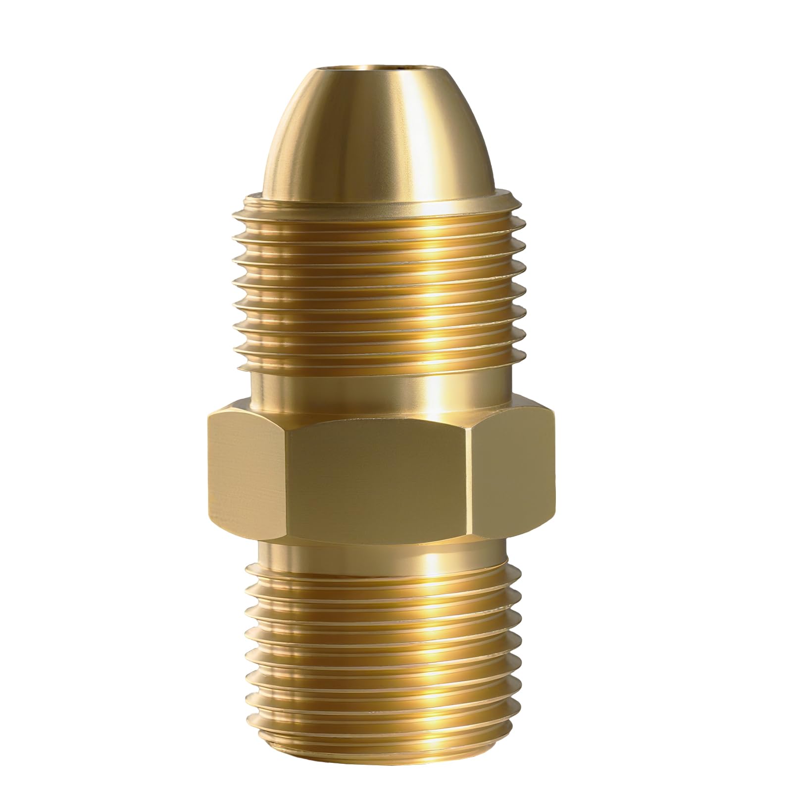 G5/8 Male to CGA580 Male Argon Adapters & Nitrogen Adapters, Compatible with CO₂, Helium and Neon Gas Cylinders