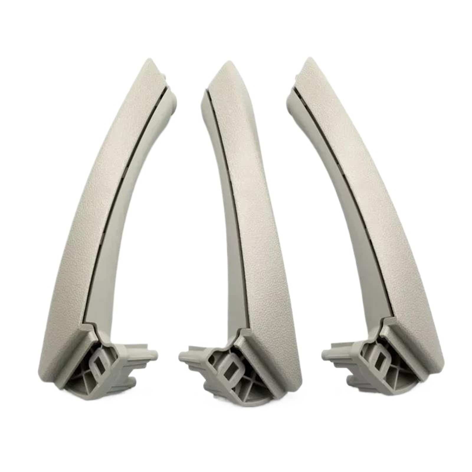 LVXVMOZEOK Interior Door Handle Armrest for 3 Series for E90 for E91 for E92 for E93 for 316 for 318 for 320 for 325 for 328i 2005-2012 Interior Door Handle(LHD Set Gray)